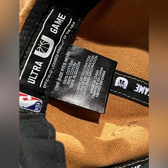 NWT Chicago Bulls Licensed Ultra Game Khaki One Size Embroidered Logo Patch Hat - Picture 3 of 8